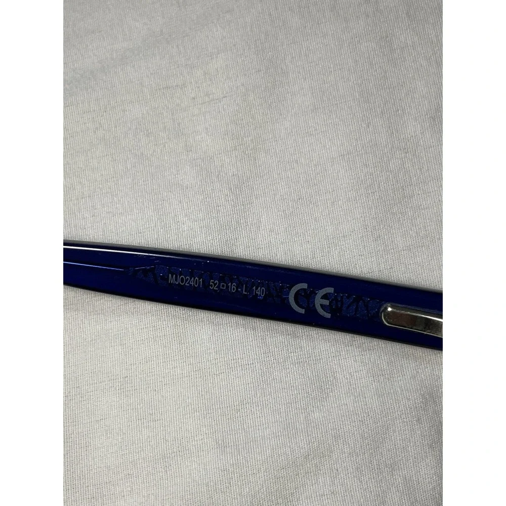 Maui Jim Eyeglasses Frames MJ2401-68SF Brown Blue Tortoise Cat Eye 52-16-140